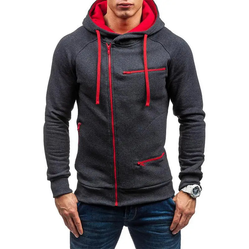 Herren Kapuzenpullover Sweatjacke Hoodie Sweatshirt Pullover Pulli Streetwear