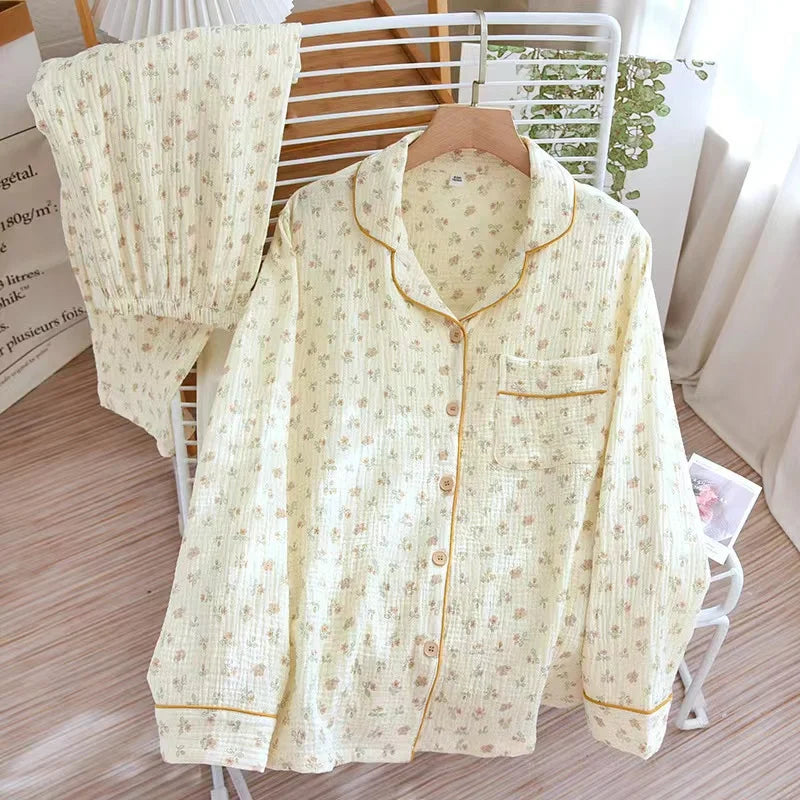 Pigiami da donna | L'intimo per la notte Camicia Completo da Casa in due pezzi