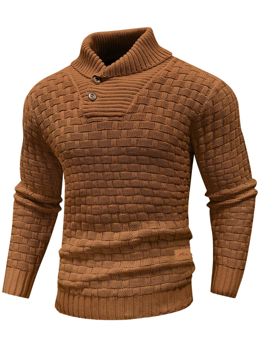 Herren Pullover Sweatshirt Troyer Pulli Sweater Stehkragen Zipper Langarmpulli