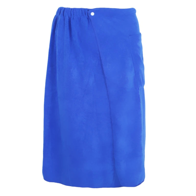 Saunatuch Herren Handtuch Saunakilt Sarong Kilt Wellness Sauna Tuch mit Tasche