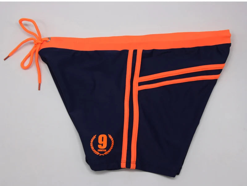 Heiße Badebekleidung Herren Atmungsaktive Badeanzüge Mann Badehose Boxershorts Sunga Badeanzüge Maillot De Bain Strandshorts