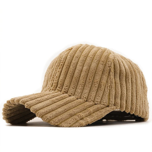 Basecap Baseball Cap Cord Look Mütze Kappe Männer Frauen Cappy Schirmmützen