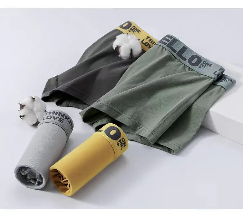 6 Pezzi Boxer Uomo Mutande Elasticizzato Slip Intimo vari colori Pantaloncino