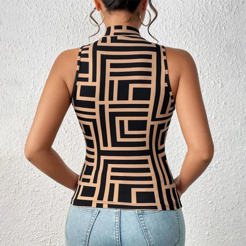 Damen Sexy rückenfrei Kurzarm Oberteil Tank Top Shirt Trägertop Spaghettiträger