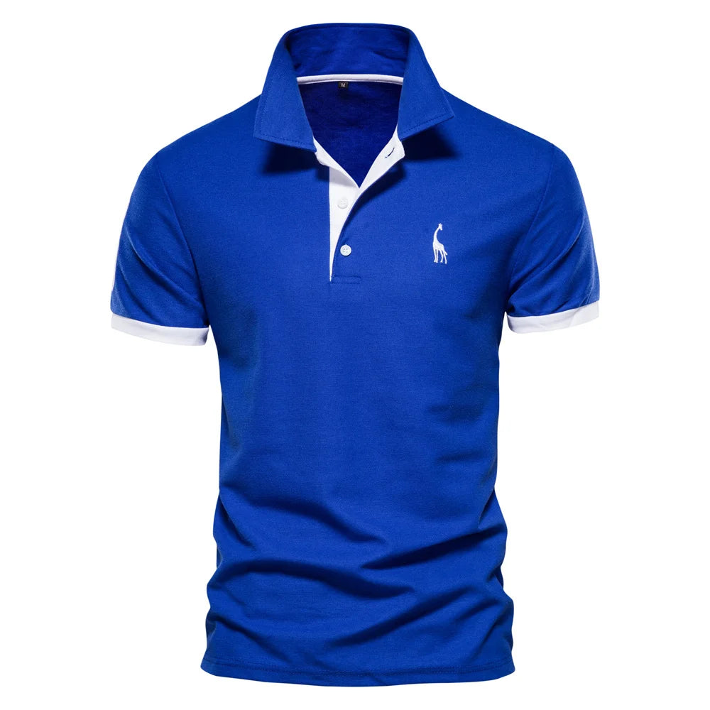 Uomo Polo Manica Corta POLO Shirt Maglietta Camicia Maglia T-Shirt di Moda