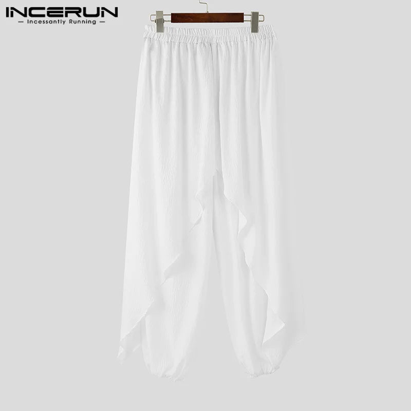 Männer Haremshosen Pumphosen Pluderhosen Hosenrock Hose Herrenrock Kilt Jogger