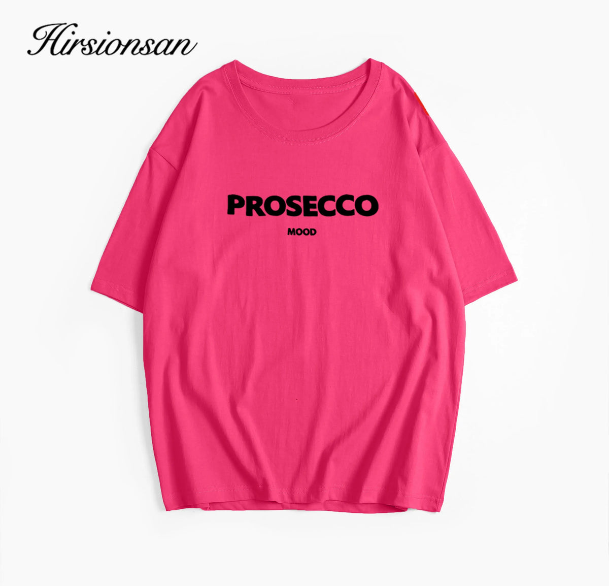 Damen Sommer Top Prosecco T-Shirt Rundausschnitt Hemd & Bluse Damentop Mädchen