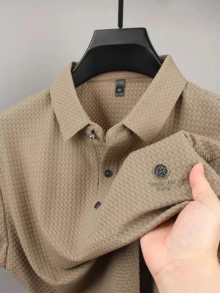 Herren Poloshirt POLO Shirt T-Shirt Kurzarm Zipper Hemd Fashion Polohemd Top NEU