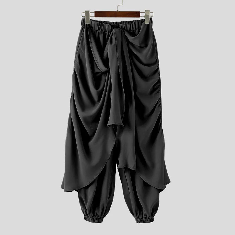 Männer Hose Haremshosen Pumphosen Pluderhosen Hosenrock Herrenrock Kilt Jogger