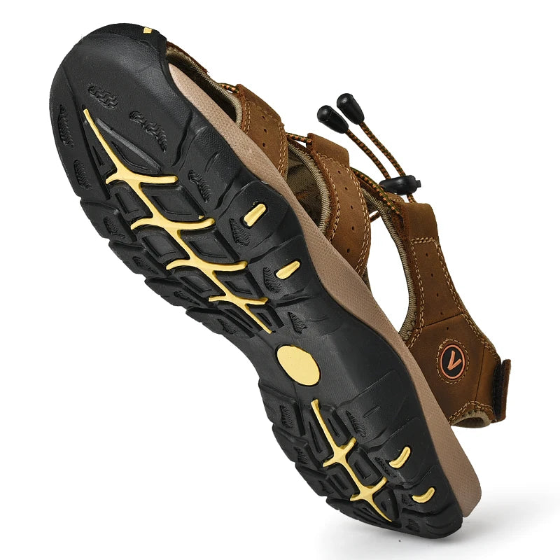 Männer Outdoor Sandalen Freizeitschuhe Strandschuhe Sandaletten Römersandalen