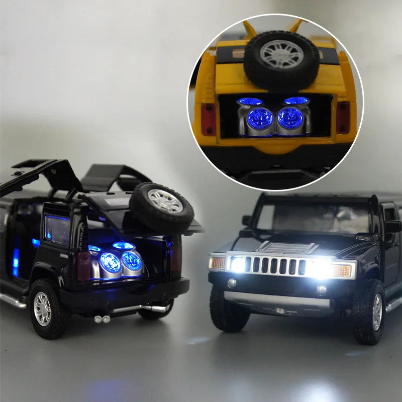 1:32 Modellauto Hummer Limousine Metall Spielzeug Kinder Automodell Geschenk