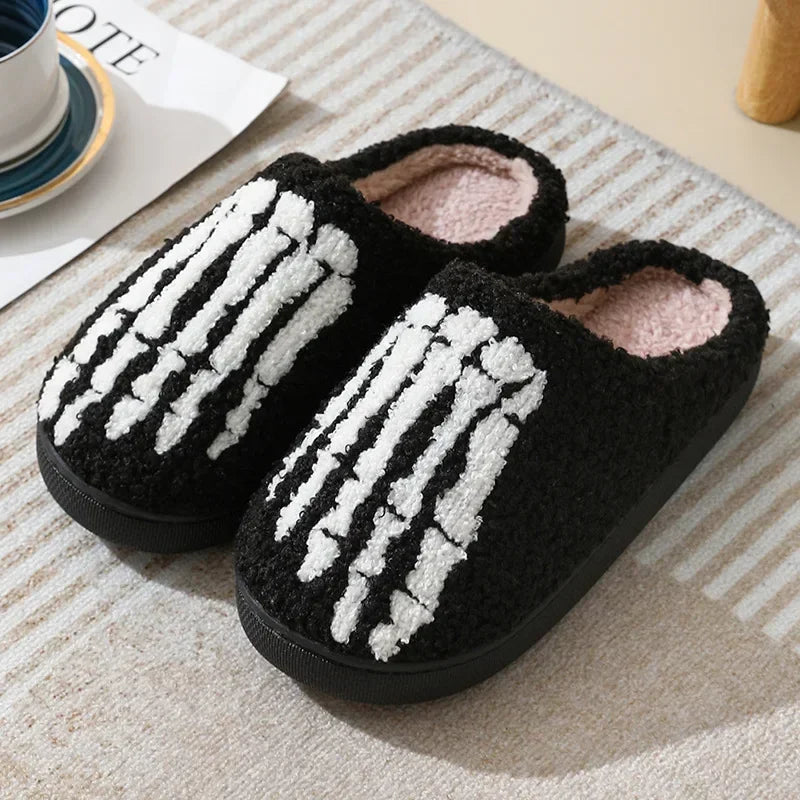 Damen Hausschuhe Pantoffeln Winterschuhe Plüsch Samt Slippers Wärme Gefütterte