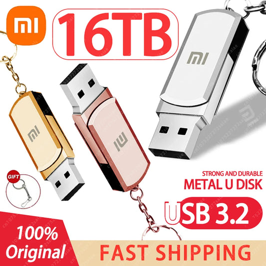 USB Stick 16TB 8TB USB 3.2 Flash Speicherstick Memorystick USB Speicher 2TB 1TB