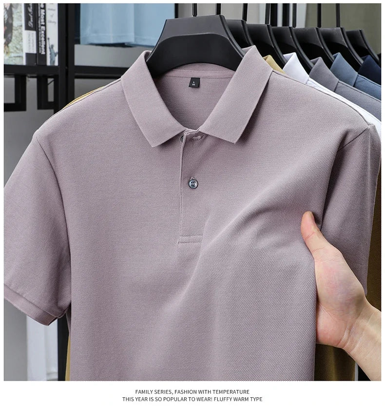 Herren Poloshirt POLO Shirt T-Shirt Kurzarm Zipper Hemd Fashion Polohemd Top NEU