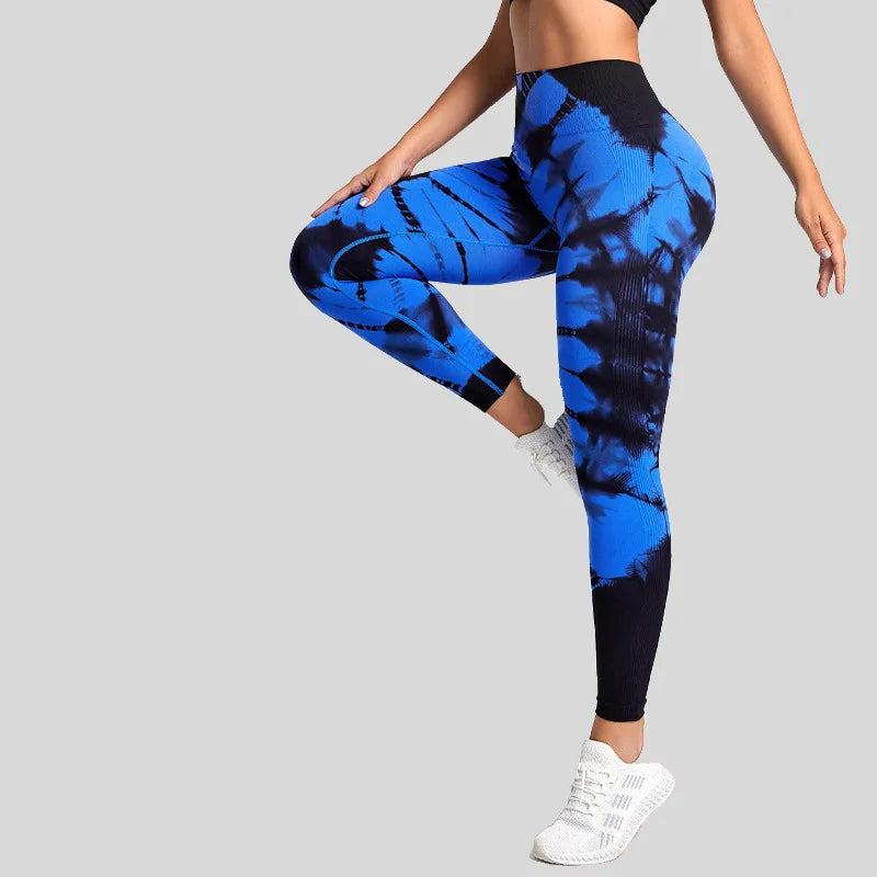 Yoga Leggings Push Up Damen Sport Hose Fitness Gym Stretch Leggins Jogginghose