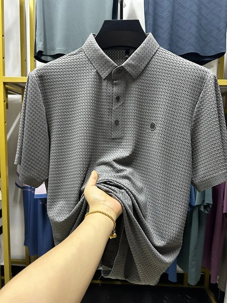 Herren Poloshirt POLO Shirt T-Shirt Kurzarm Zipper Hemd Fashion Polohemd Top NEU