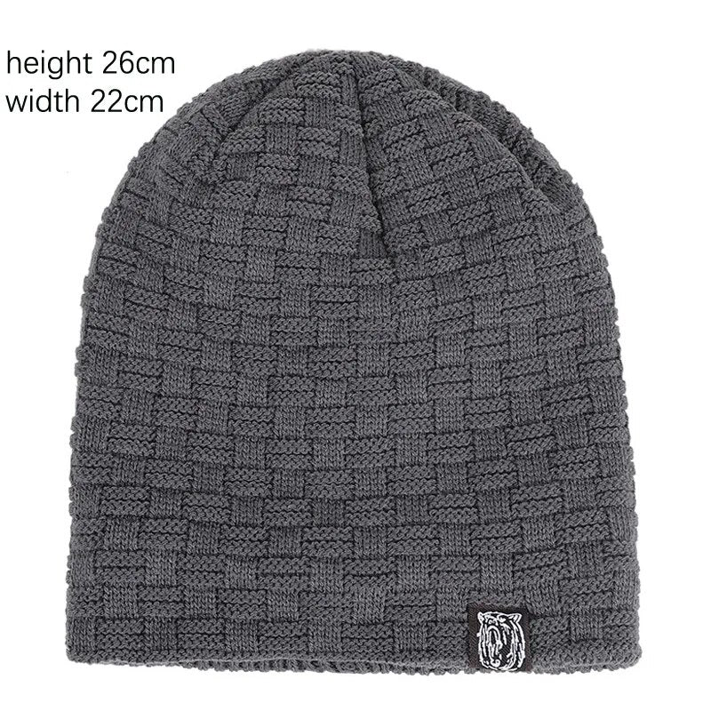 Warme Herren Damen Wintermütze Woll Mütze Strickmütze Kappe Hut Unisex