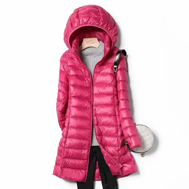 Damen Daunenjacke leichte & wetterfeste Steppjacke Stepp Jacke Übergangsjacke