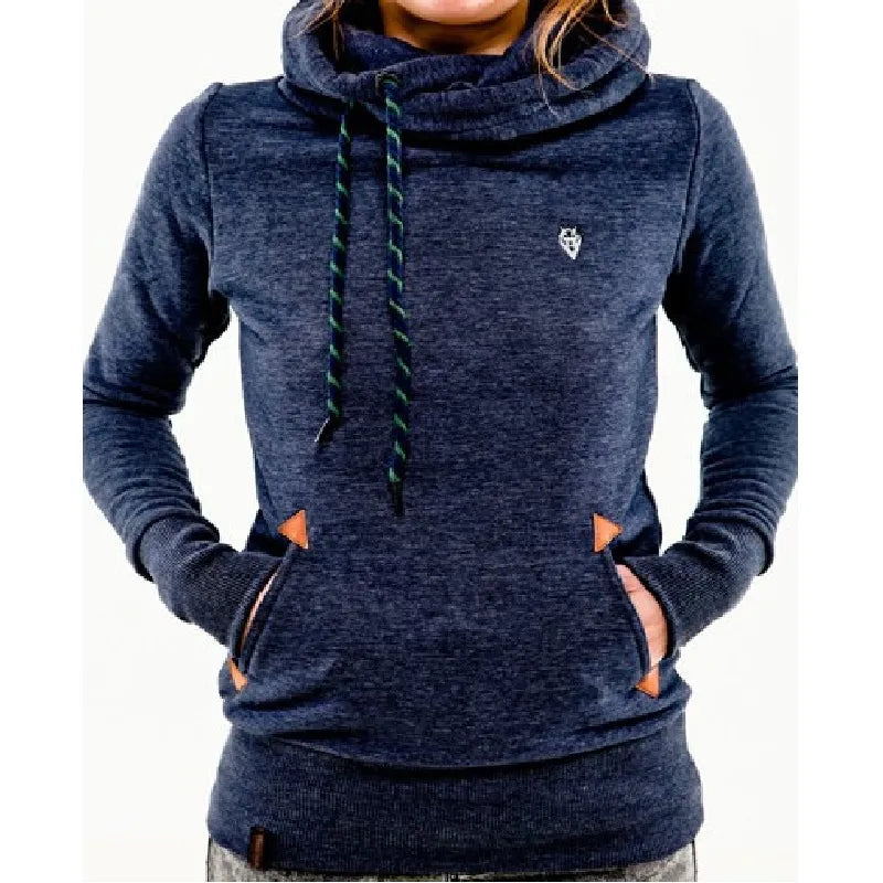 Damen Pullover Kapuzenpullover Sweatjacke Sweatshirt Hoodie Jacke Pulli Kapuze