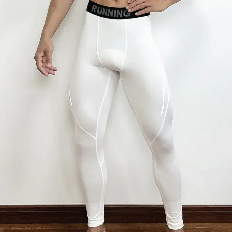 Herren Leggings Sporthose Jogginghose Trainingshose Lauf Hose Kompressionshose