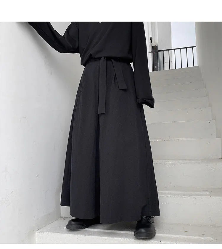Männer Hose Haremshosen Pumphosen Pluderhosen Hosenrock Herrenrock Kilt Kimono