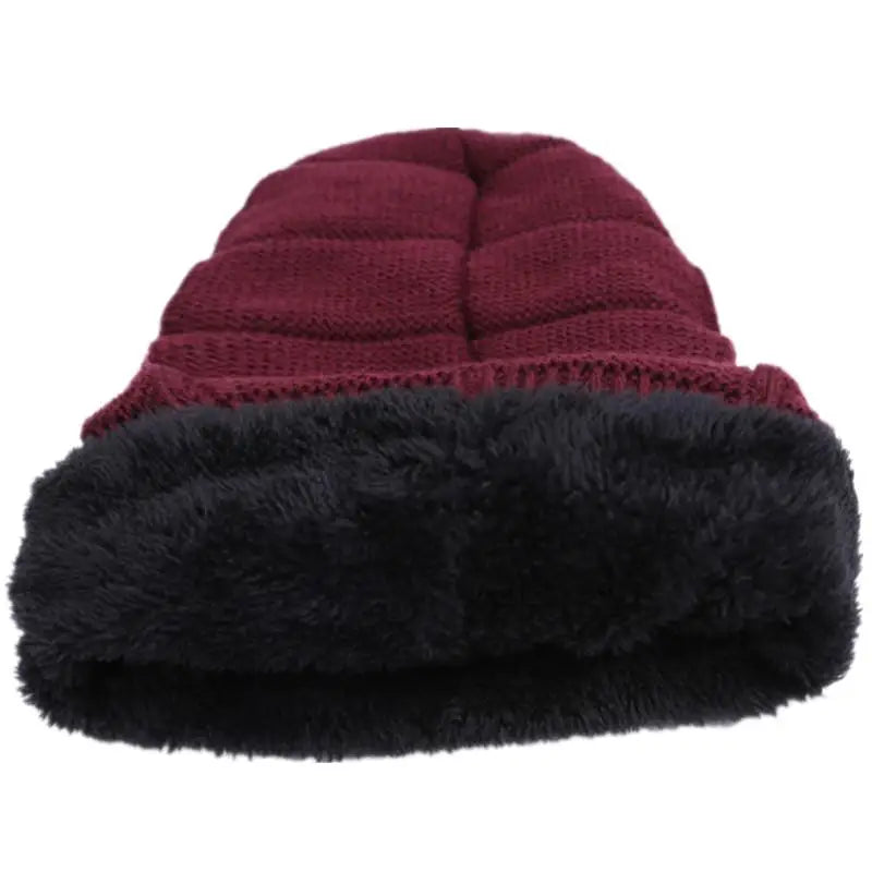 Warme Herren Damen Wintermütze Woll Mütze Fashion Strickmütze Kappe Hut Unisex