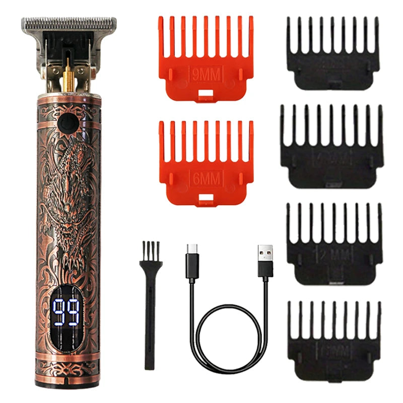 TAGLIACAPELLI PROFESSIONALE RASOIO ELETTRICO MACCHINETTA TRIMMER REGOLA BARBA