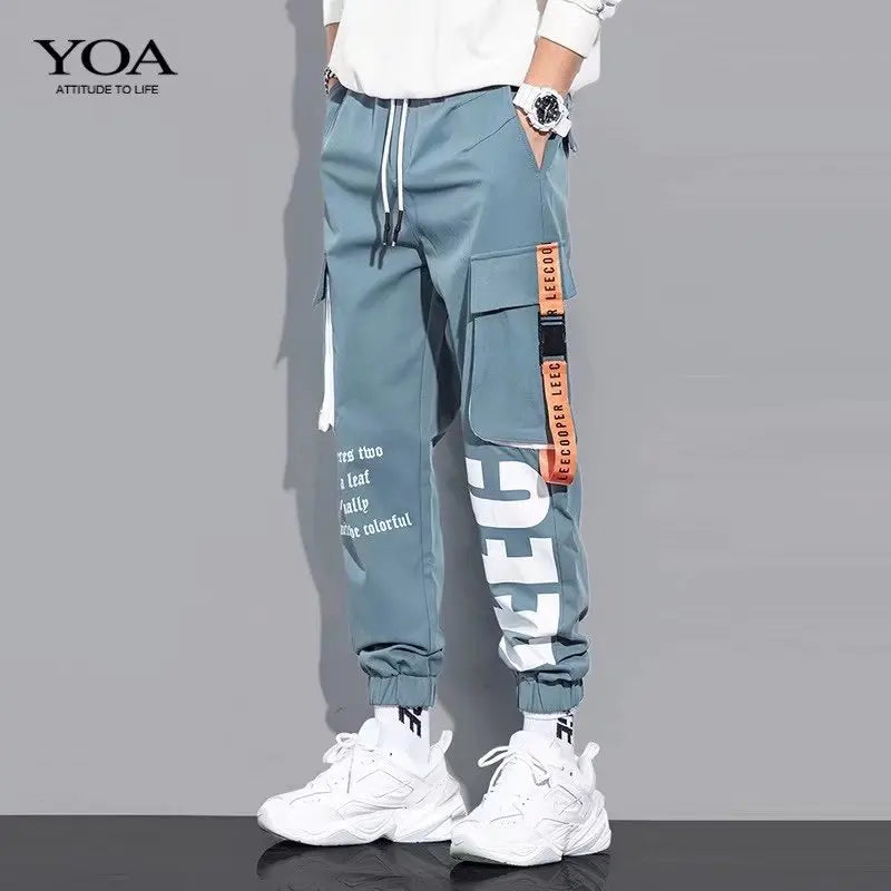 Herren Sporthose Hose Trainingshose Jogger Fitness Slim Fit Cargo Streetwear