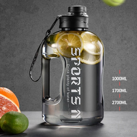 2,5/1,7L Trinkflasche Sportflasche Tritan Wasserflasche Getränkeflasche BPA-frei