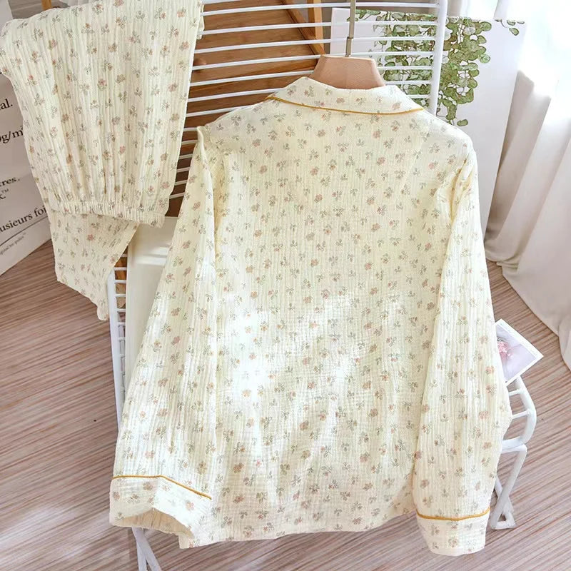 Pigiami da donna | L'intimo per la notte Camicia Completo da Casa in due pezzi