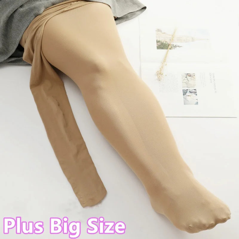 Plus Size Frauen Strumpfhosen übergroße Strumpfhosen xxxl Leggings