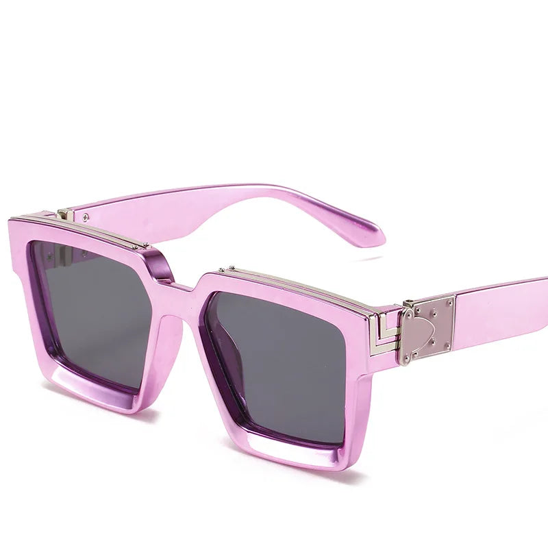 Damen Sonnenbrille Luxus Modische Herren Brille Vintage Pilotenbrille UV400