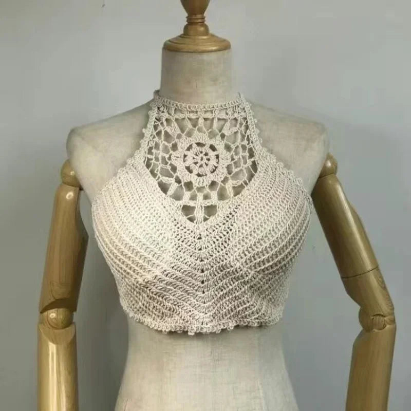 Damen Sexy Spitze Tank Top Retro BH Shirt Trägertop Spaghettiträger Oberteil