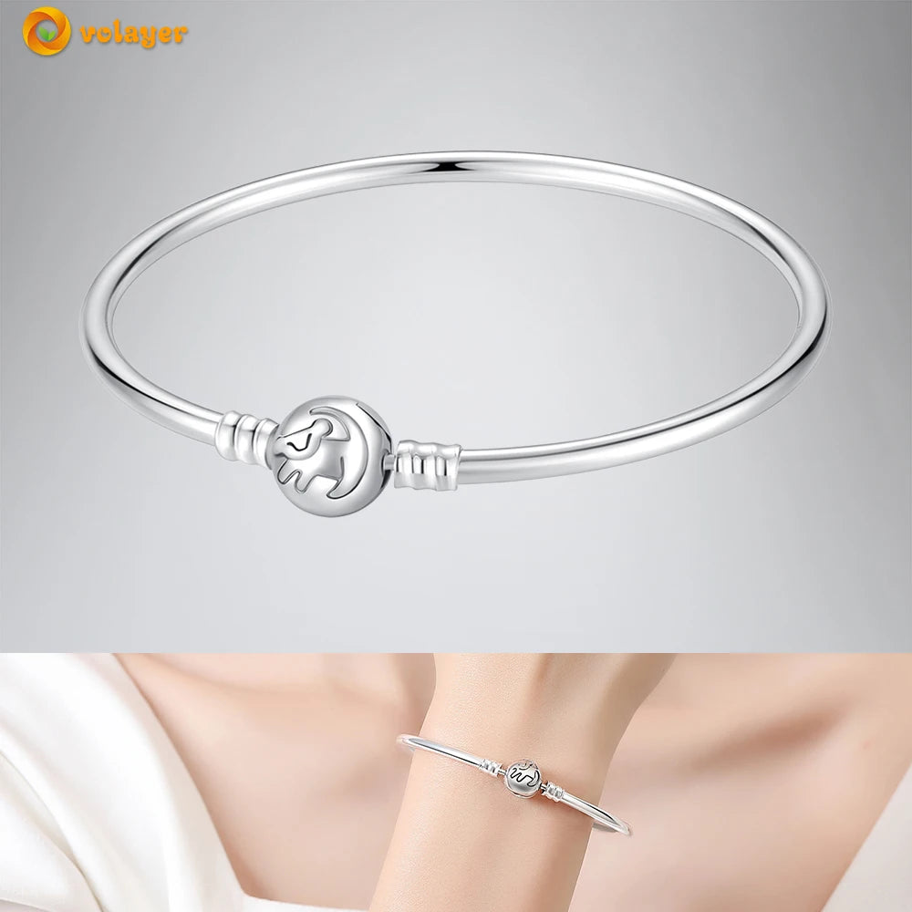Bettelarmband Sammelarmband aus 925er Silber Sterlingsilber Charms Armband Damen