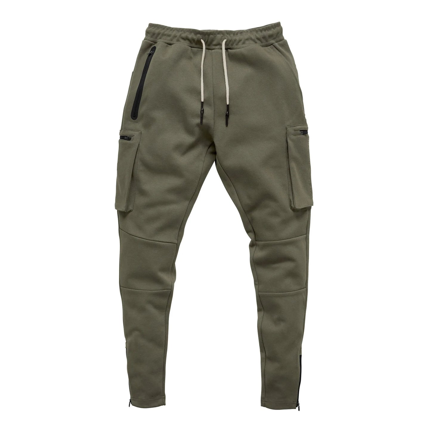 Herren Sporthose Jogger Jogginghose Sweatpants Trainingshose Cargo Hose mit Zip