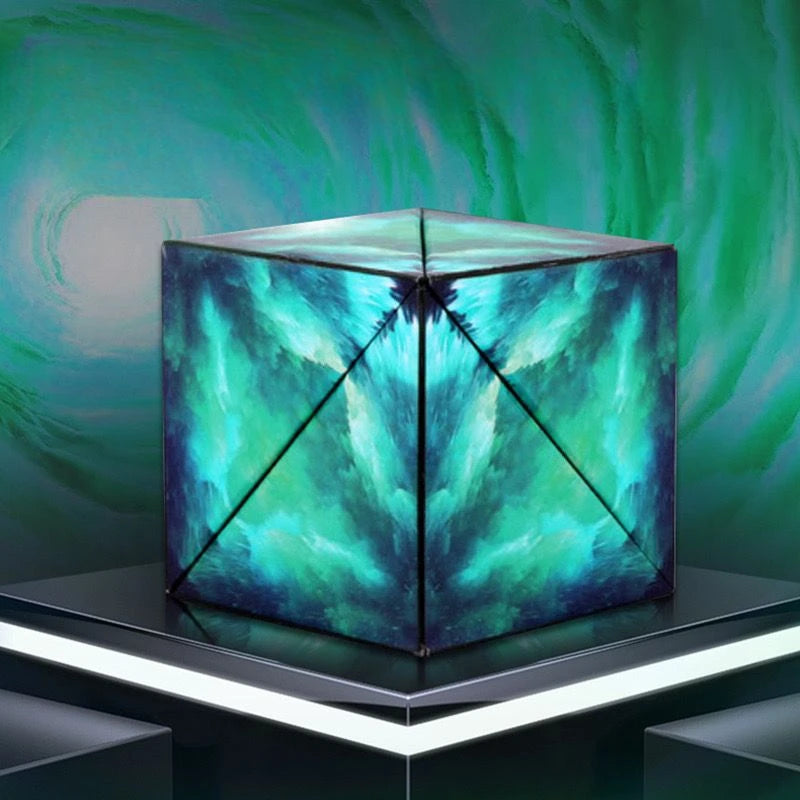 Zauberwürfel Anti Stress Spielzeug magnetischer 3D Drehwürfel Magischer Würfel