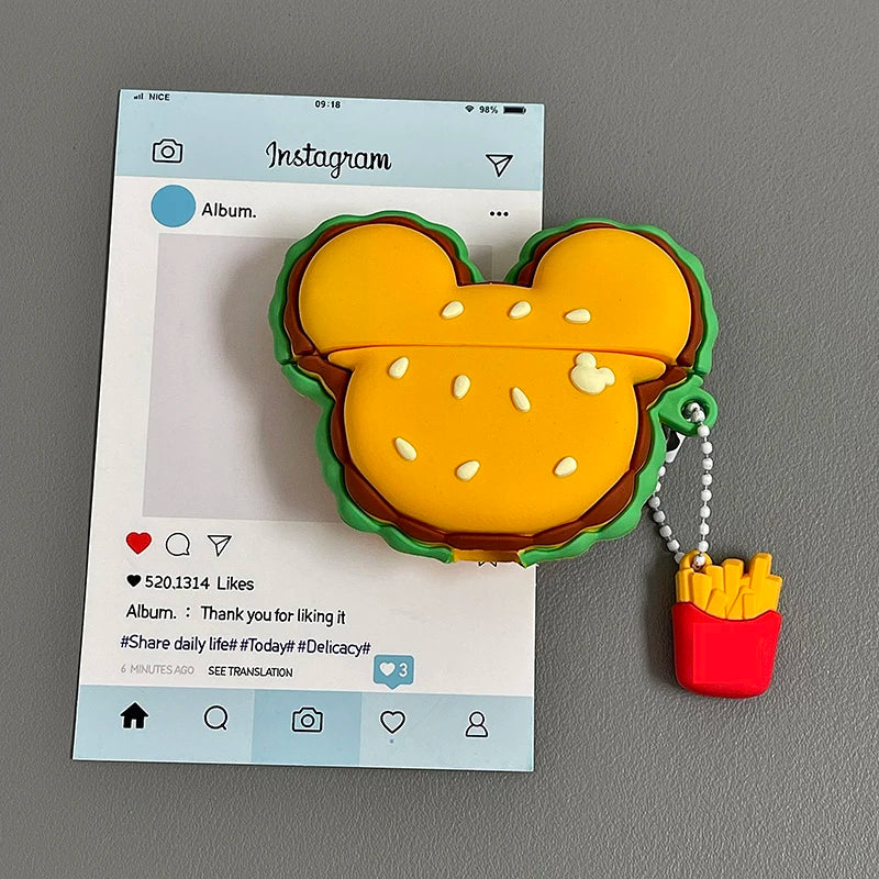 Schutzhülle Cartoon Apple AirPods Pro 1 2 3  Silikon Hülle Case Klapphülle Cover