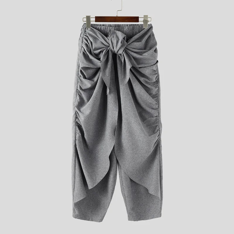 Pantaloni Uomo Fitness Pants Turca Etnici Kilt Sarouel Harem Aladin Leggings