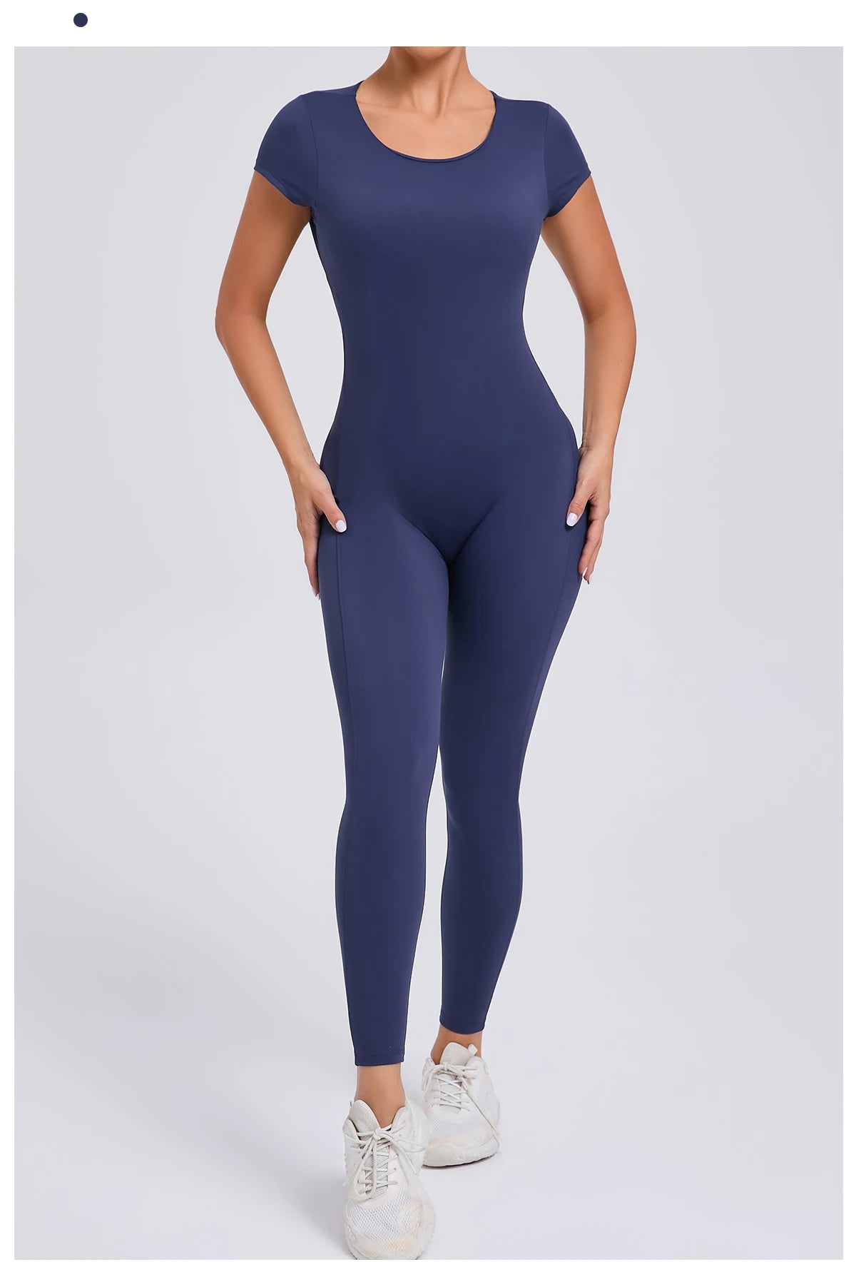 Tuta intera Sportiva Donna Rompers Pantaloni Yoga Palestra Sexy Jumpsuit Tutina