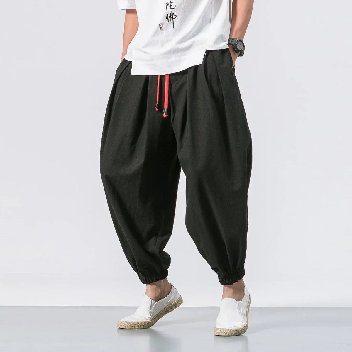 Männer Hose Haremshosen Pumphosen Pluderhosen Hosenrock Herrenrock Kilt Jogger