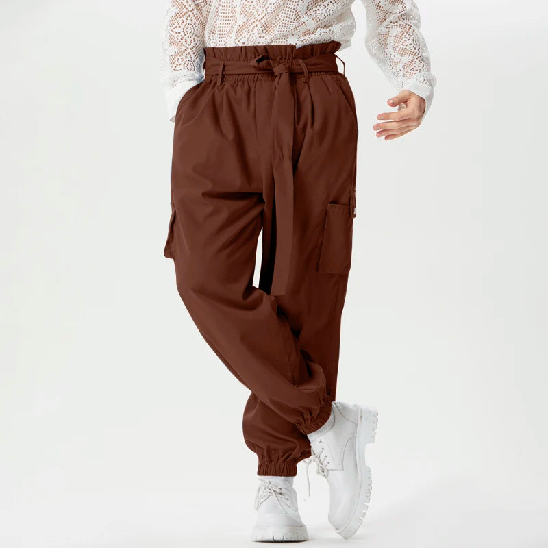 Pantaloni Uomo Fitness Pants Turca Etnici Kilt Sarouel Harem Aladin Leggings