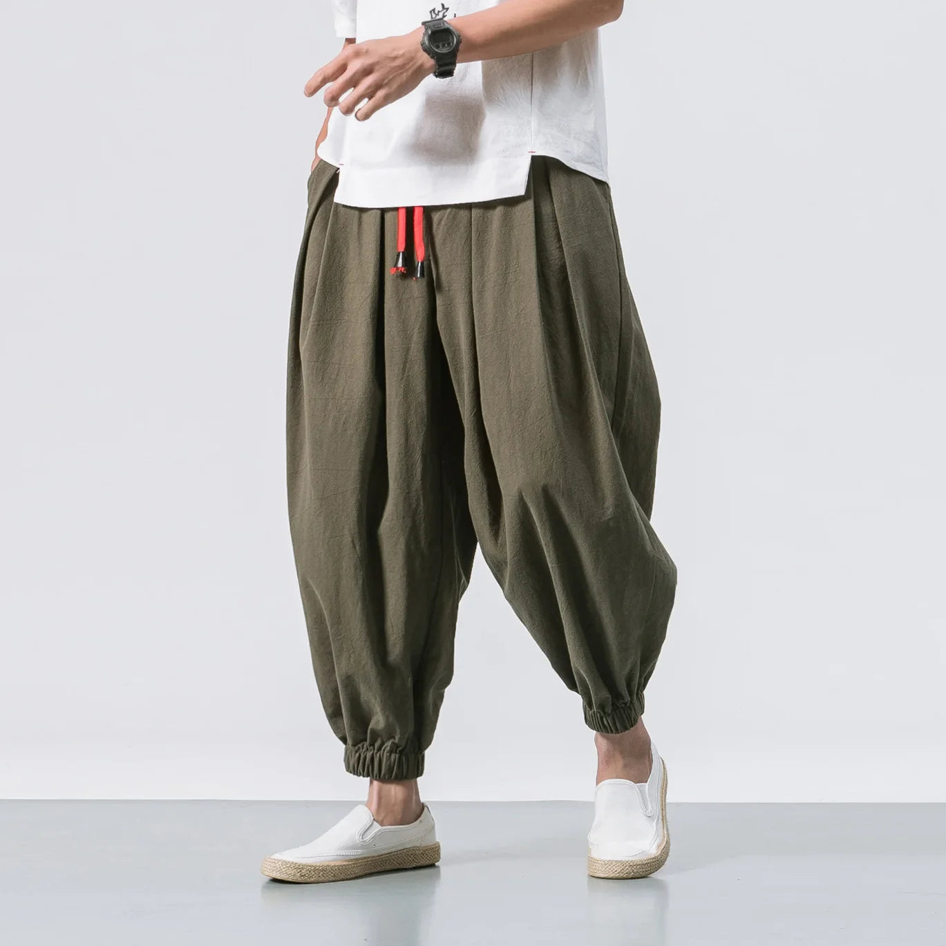 Männer Hose Haremshosen Pumphosen Pluderhosen Hosenrock Herrenrock Kilt Jogger