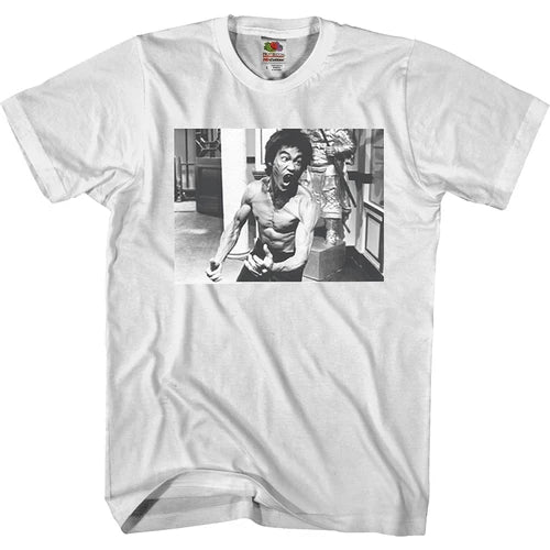 Herren Fashion Vintage Jeet Kune Do Kung Fu T-Shirt Rundhals Unisex Streetwear