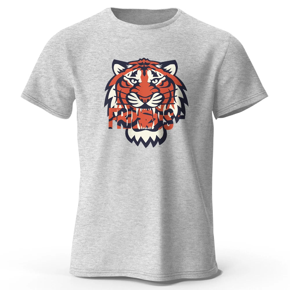 Männer T-Shirt Tiger Herrenmode Shirts Hemden Streetwear 100% Baumwolle Tank Top