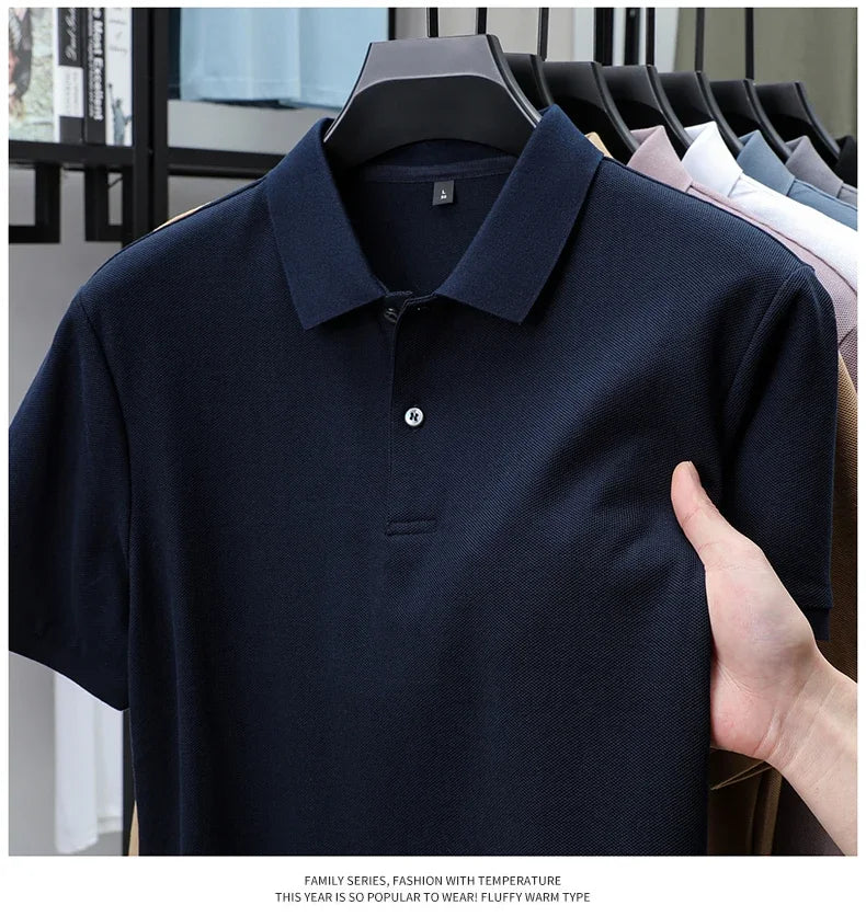 Herren Poloshirt POLO Shirt T-Shirt Kurzarm Zipper Hemd Fashion Polohemd Top NEU