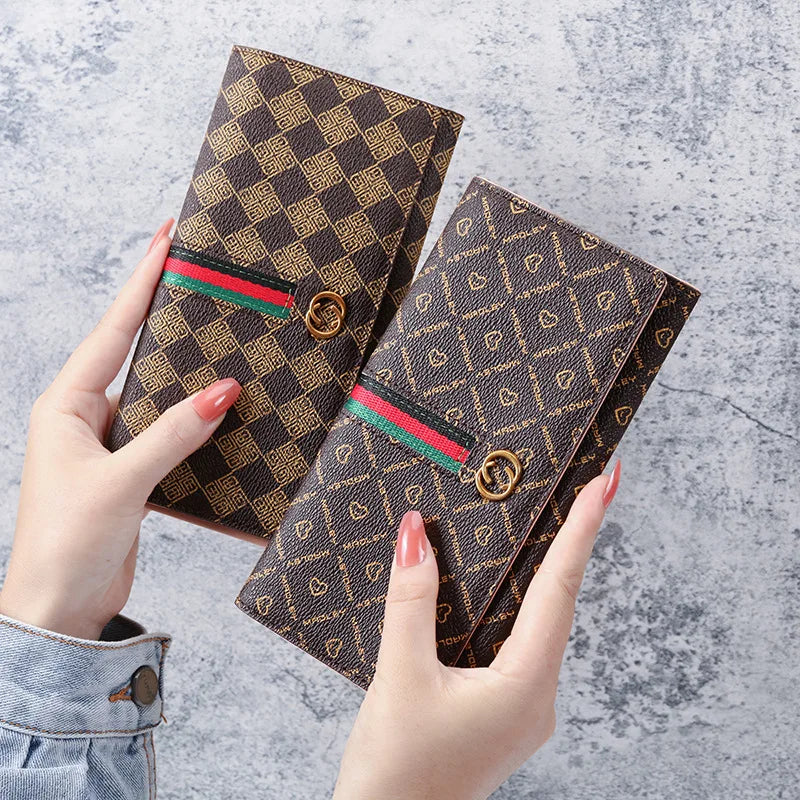 Damen Portemonnaie Fashion Geldbörse Brieftasche Fashion Geldbeutel Portmonee