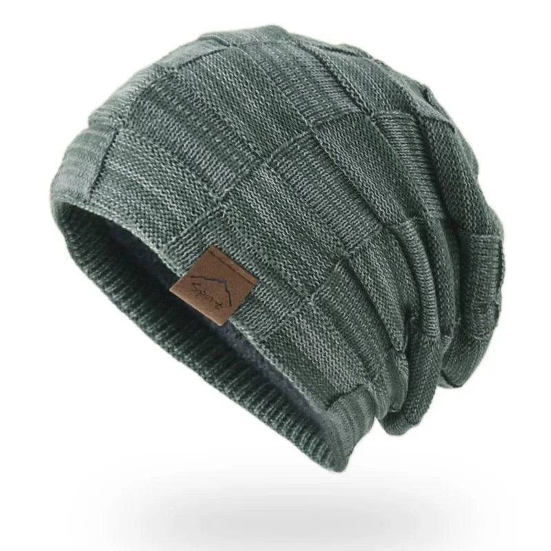 Damen Wolle Mütze Wintermütze Strickmütze Kappe Bommelmütze Pudelmütze Haube