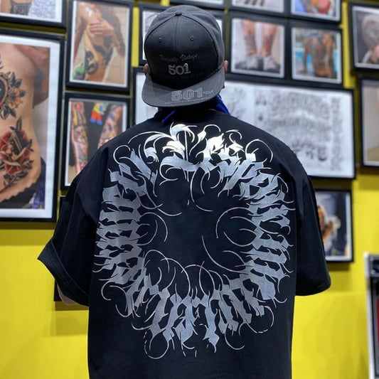 Fashion Herren Plus Size 3D T-Shirt Rundhals Unisex Sommer Hip Hop Streetwear