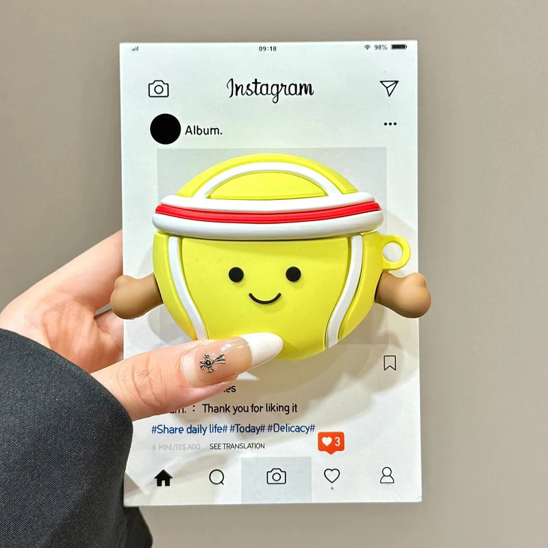 Schutzhülle Cartoon Apple AirPods Pro 1 2 3  Silikon Hülle Case Klapphülle Cover