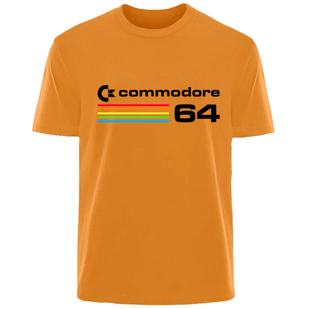 Fashion Herren Commodore 64 T-Shirt Rundhals Unisex Sommer Streetwear Tank Top